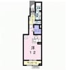 メゾン早坂　壱番館 1Rの間取り