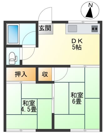 間取図 雲山ハイツ