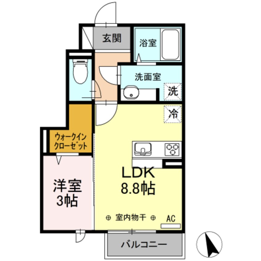 間取図 Elvita