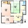 田中アパート 3DKの間取り