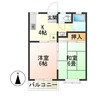 ダイヤモンドメゾン双葉 2Kの間取り