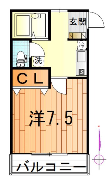 間取図 ローザス秋月