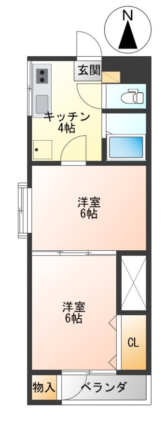 間取図 サンテラスアイ