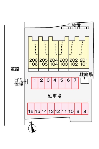 駐車場 トゥワールフ　十日町