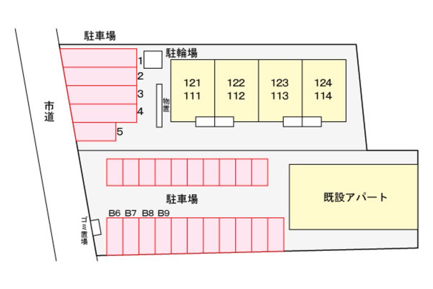 駐車場 フォレストヴィラ