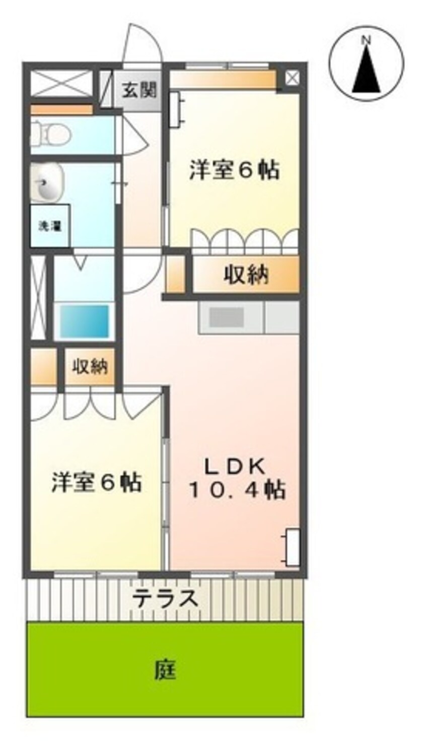 間取図 パークフィールド緑ヶ丘