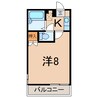 サカノビル 1Kの間取り