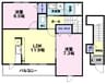 メゾン・ボヌール 2LDKの間取り