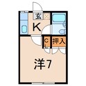 コーポグリーンの間取図