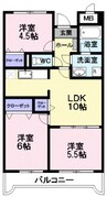 アビタシオンＩ・Ｓ・Ｙ 3LDKの間取り