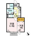 バレンタインハウス和合町の間取図
