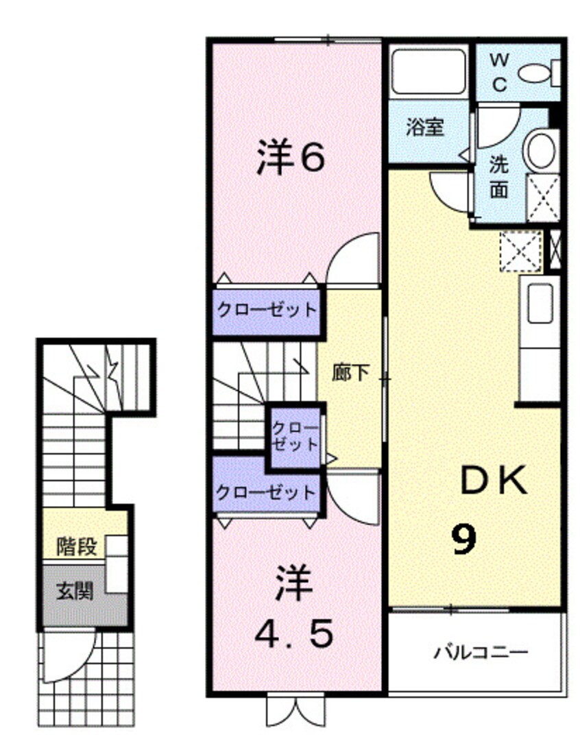 間取図 フォーリストガーデンⅡ