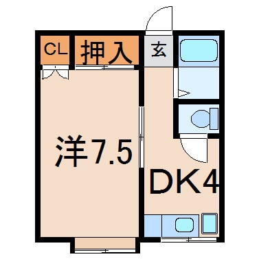 間取り図 コーポフレンズ