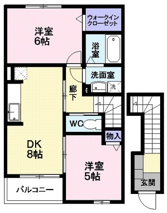 間取図 リバティーベルＣ