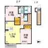 ALFORT・Ⅱ Ａ 2LDKの間取り