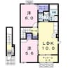 モデッサ　２８　Ａ 2LDKの間取り