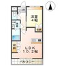 メルヴェールⅡ 1LDKの間取り