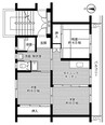 奥羽本線・山形線/東根駅 徒歩21分 1階 築45年 3DKの間取り