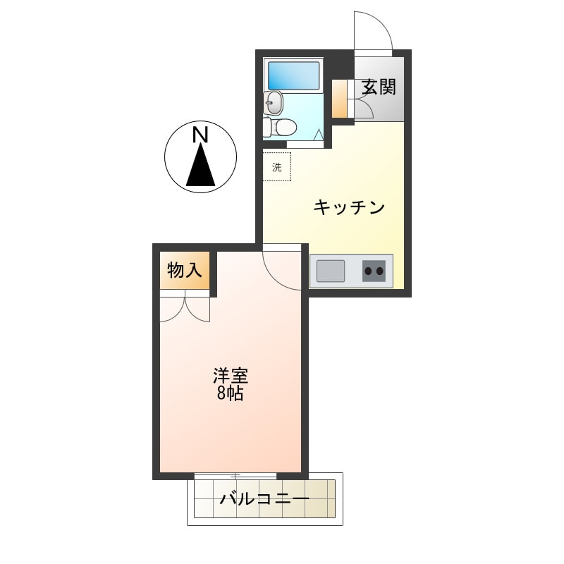 間取り図 サンエーハイツ