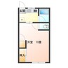 大室アパート 1Kの間取り