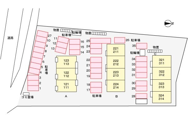 駐車場 奥羽本線・山形線/東根駅 徒歩9分 1階 築18年