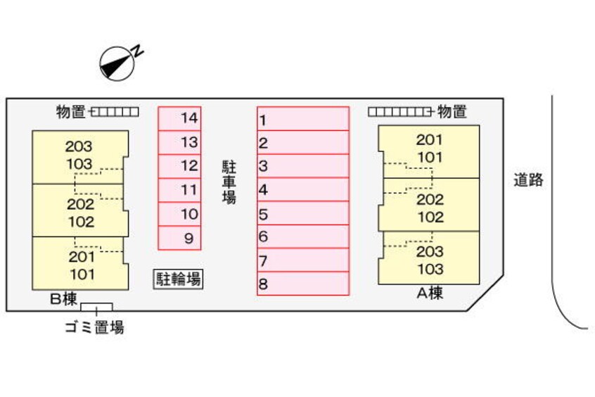 駐車場 スリーアロー　Ｂ