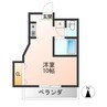 ローザス秋月 1Rの間取り