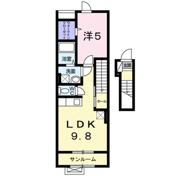 間取図 アスペンベールＦ