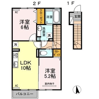 間取図 グラン・プラース Ｆ