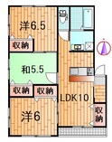 グリーン薬師町の間取図