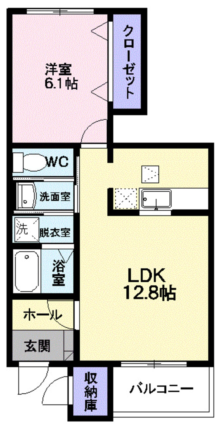 間取図 カトルセゾン　Ⅰ