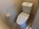 シンプルで使いやすいトイレです コーポサンシャイン