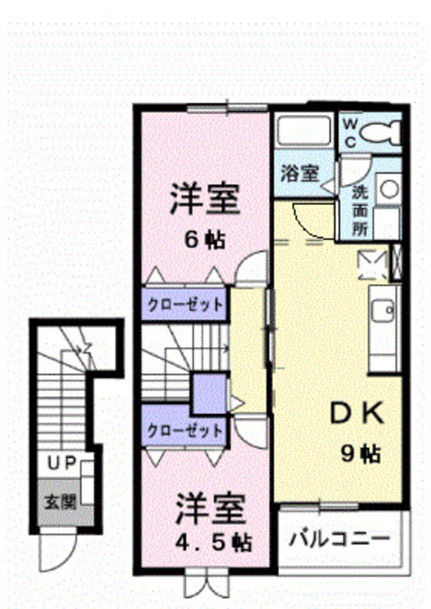 間取図 サンホワイト