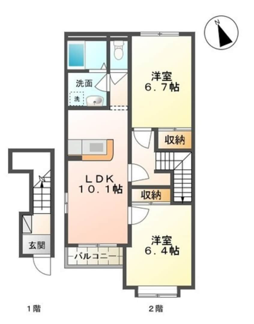 間取図 メゾン・レ・アール