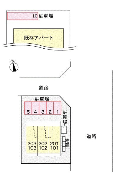 駐車場 グリーンヒルズ　Ⅲ