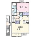 ヴィラ　ルーチェ　Ａの間取図