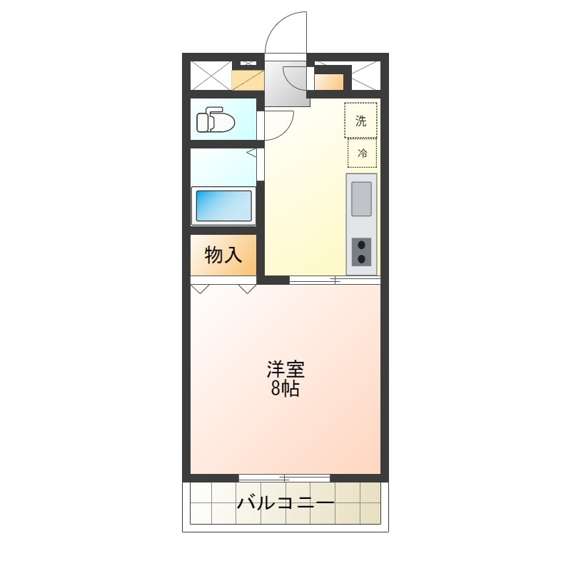 間取り図 ラ・フランスマンション本町