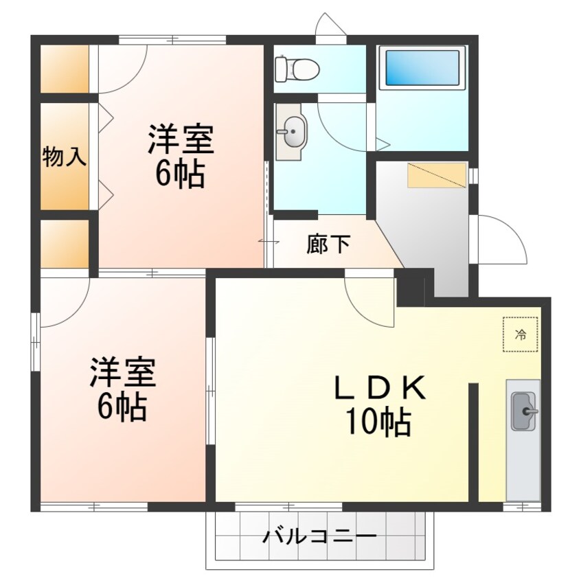 間取図 ファミリーヴィレッジ310C