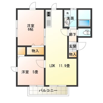 間取図 メゾンボナール