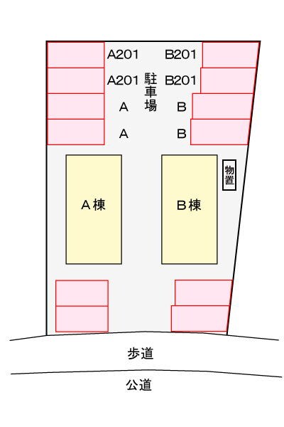 駐車場 南小畑１丁目店舗付アパートＢ