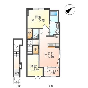 間取図 サンライズ東根