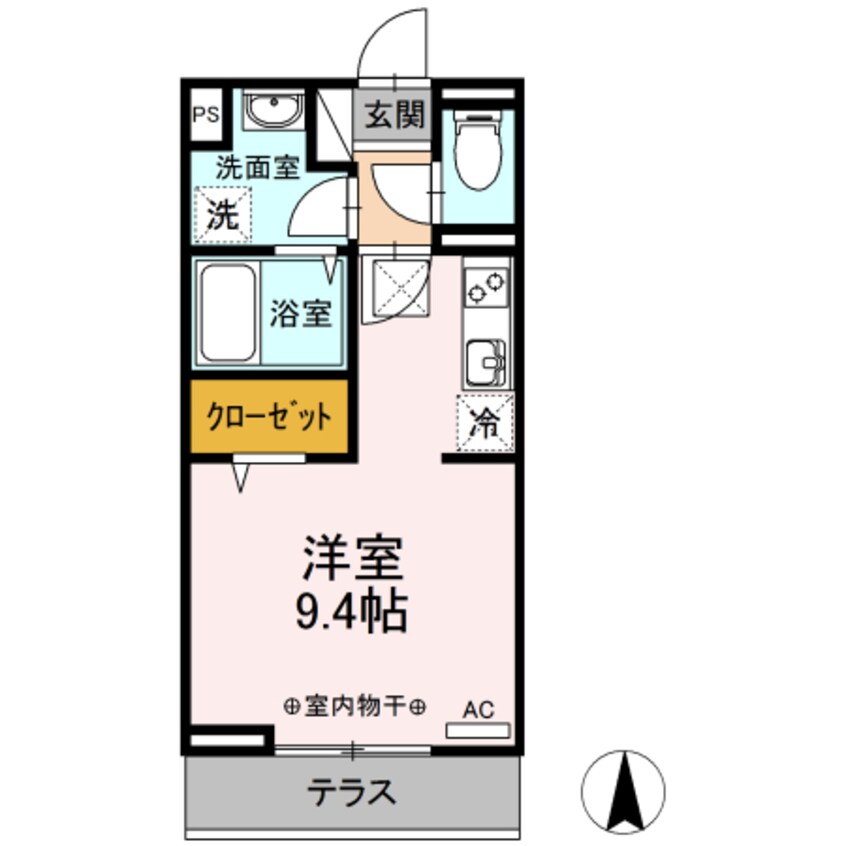 間取図 メゾン新山