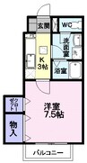 リトル　マーシュ　Ⅰ 1Kの間取り