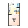 プラットW2 1Kの間取り