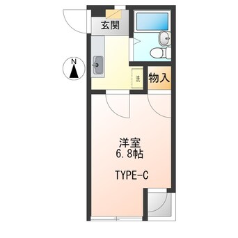 間取図 シャトルくまがい六日町