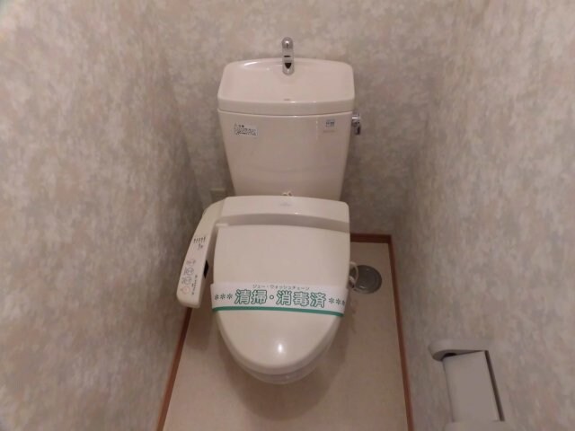 ゆったりとした空間のトイレです カリオン