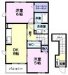 チェリーミルＣ 2DKの間取り