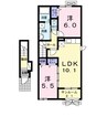 モデッサ　２８　Ｂ 2LDKの間取り