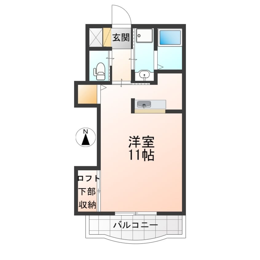 間取図 エイペクスアライ