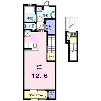 間取図 イル・シャトー